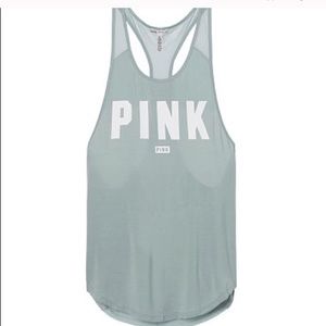 NWT - Pink Tank with mesh back - small